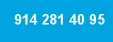 914 281 40 95 914 281 40 95